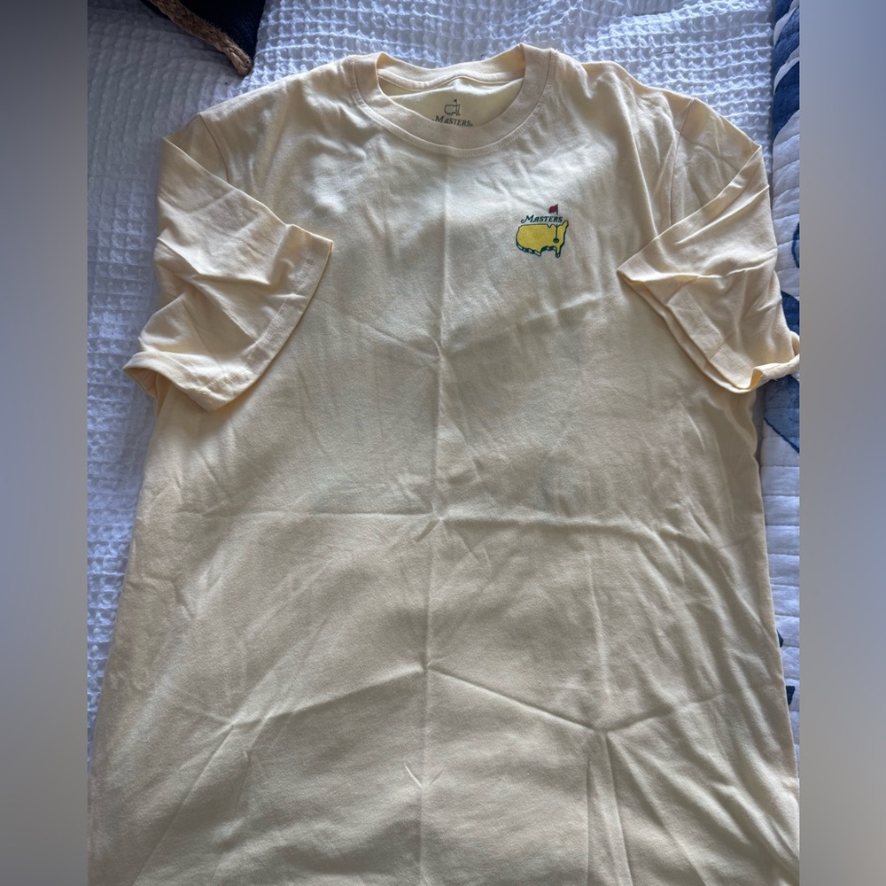 Masters M Yellow T Shirt
